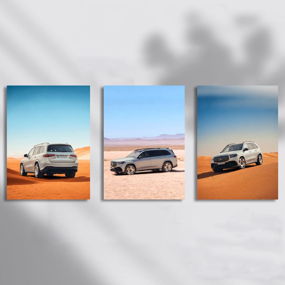 Mercedes-AMG GLS 63 4MATIC+ In The Desert Set of 3