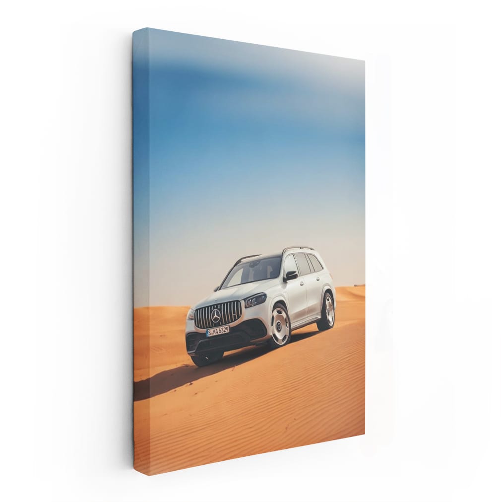Mercedes-AMG GLS 63 4MATIC+ Tackles Desert Terrain - Power Unleashed