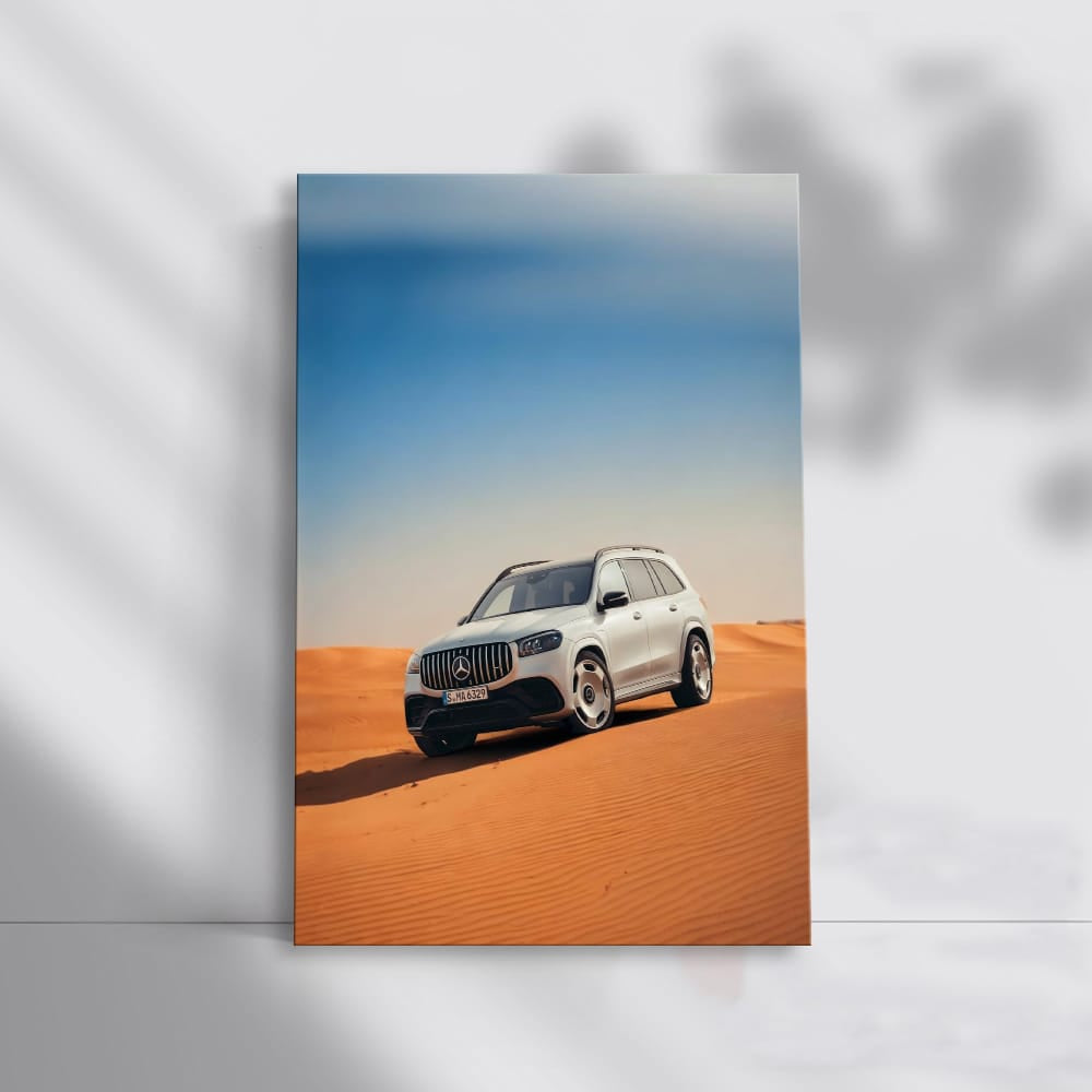 Mercedes-AMG GLS 63 4MATIC+ Tackles Desert Terrain - Power Unleashed