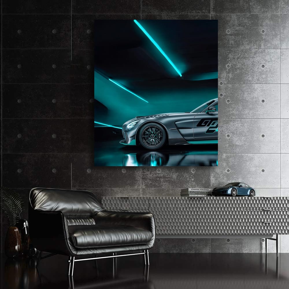 Mercedes-AMG GT2 Neon - Futuristic Speed Machine