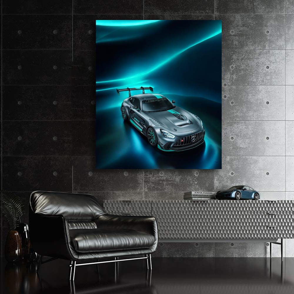 Mercedes-AMG GT2 Neon - Futuristic Speed Demon