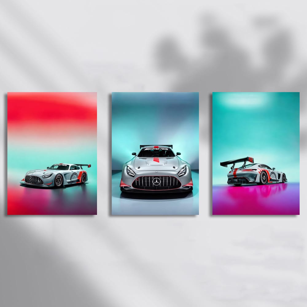 Mercedes-AMG GT3 EDITION 55 Neon Set of 3