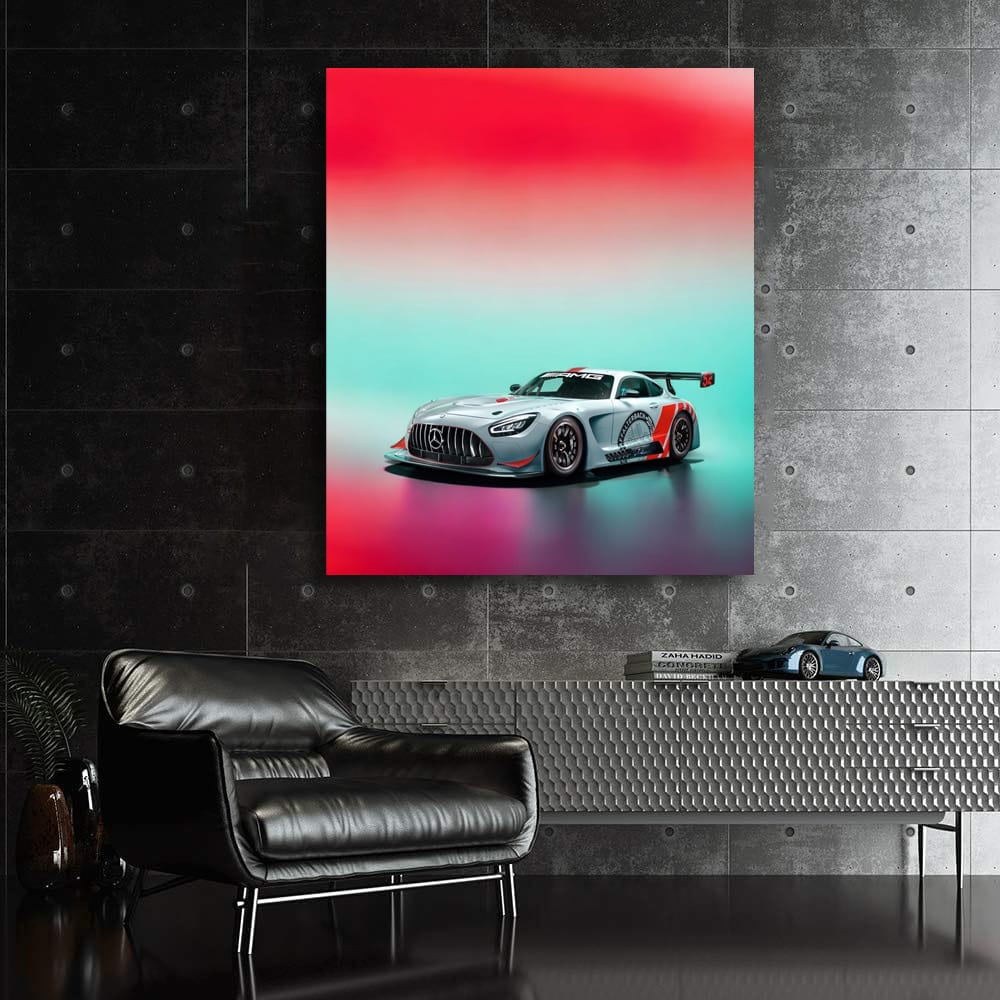 Mercedes-AMG GT3 Edition 55 Neon - Racing Thrill Unleashed
