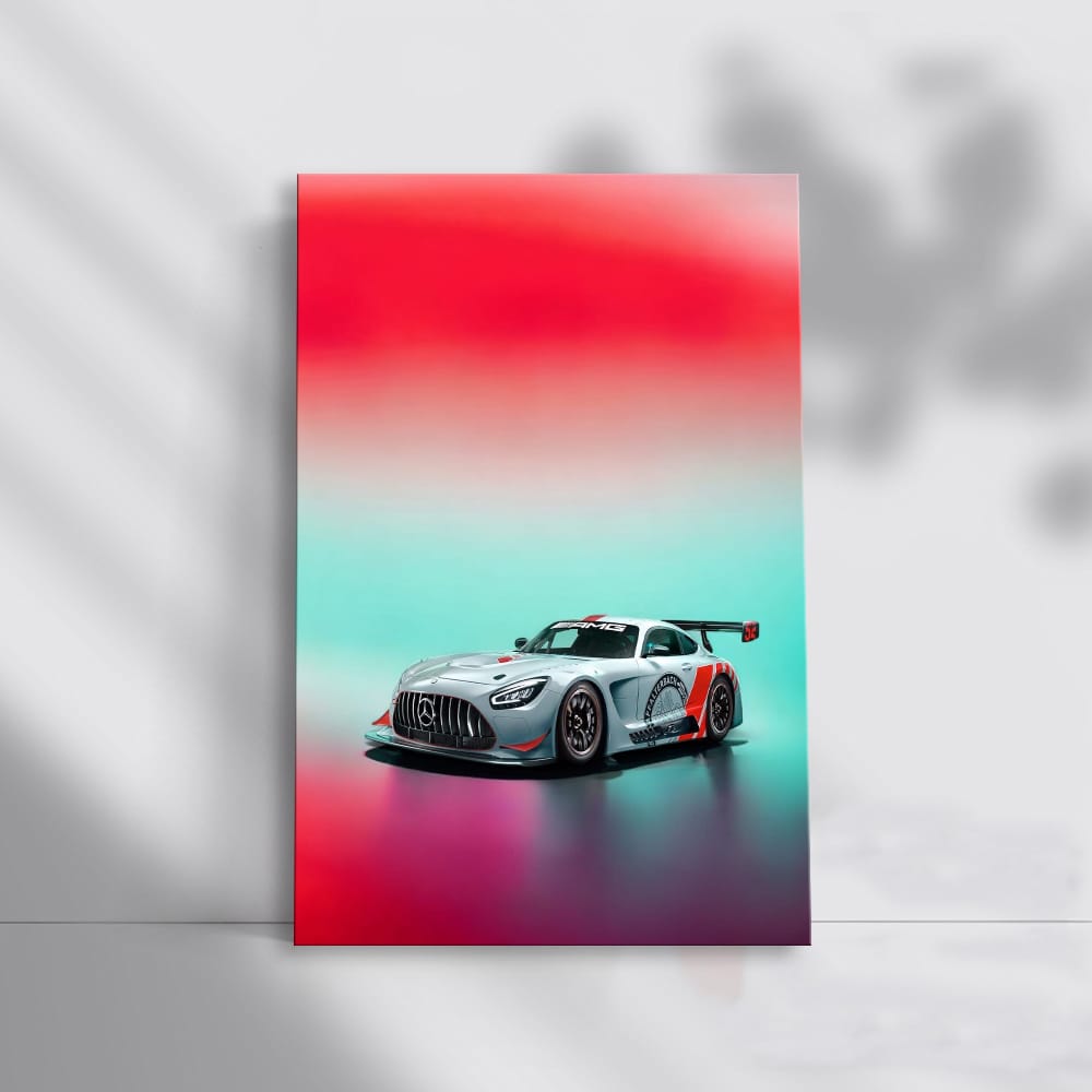 Mercedes-AMG GT3 Edition 55 Neon - Racing Thrill Unleashed