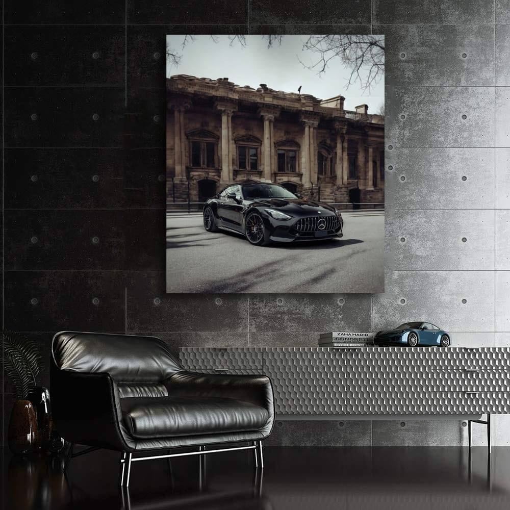 Mercedes-AMG GT 63 4MATIC Architectural Building - Power Meets Elegance