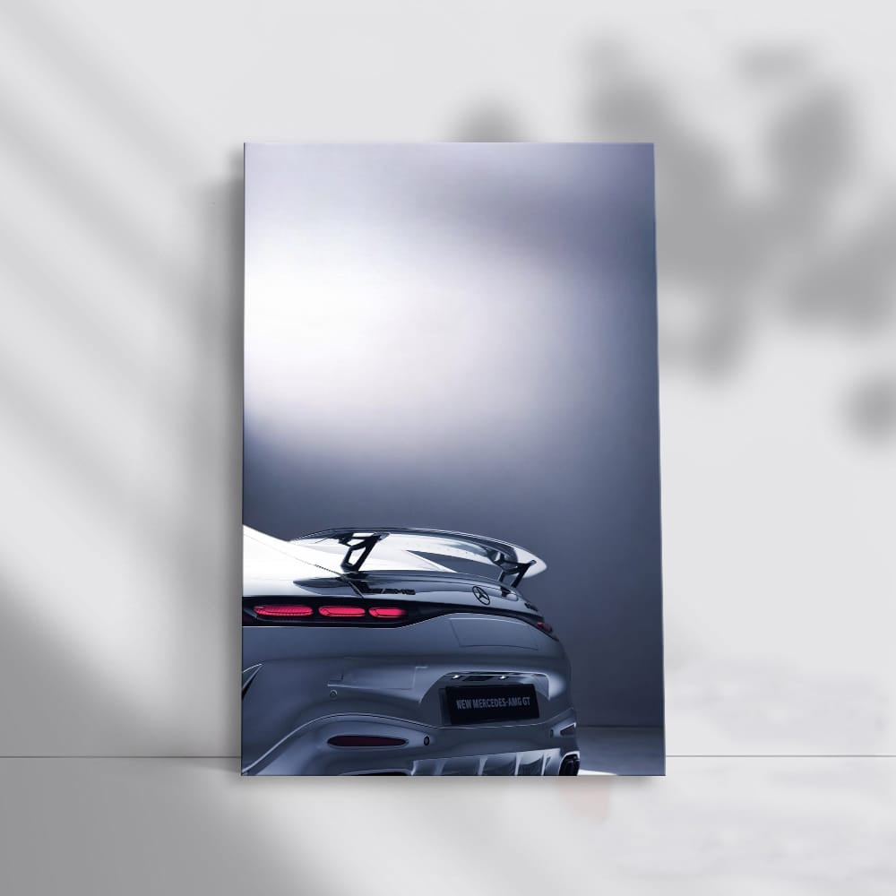 Silver Mercedes-AMG GT 63 4MATIC - Power and Precision Parking