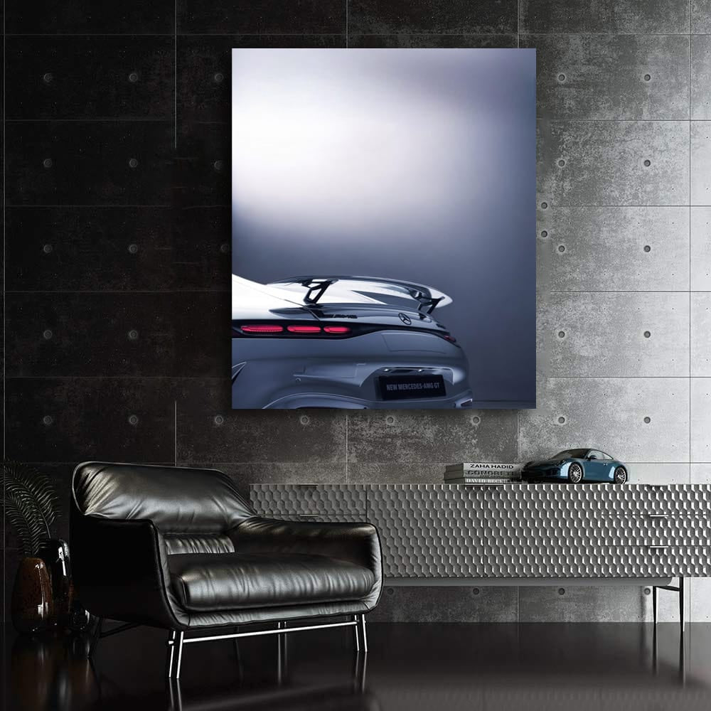 Silver Mercedes-AMG GT 63 4MATIC - Power and Precision Parking