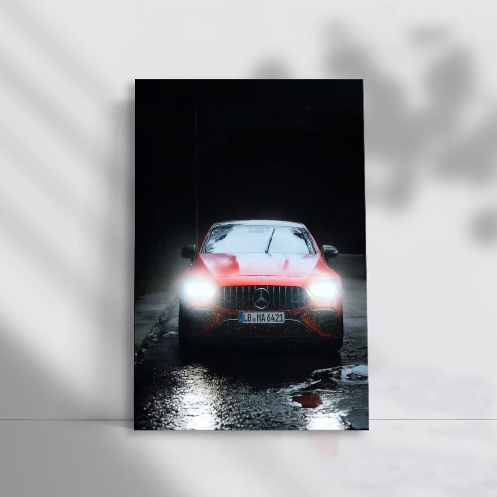 Mercedes-AMG GT 63 S Prowling in Shadowy Lot - Power Unleashed