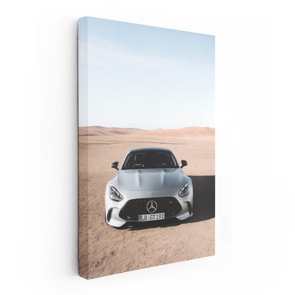 Mercedes-AMG GT Roaring Through Desert - Power and Elegance