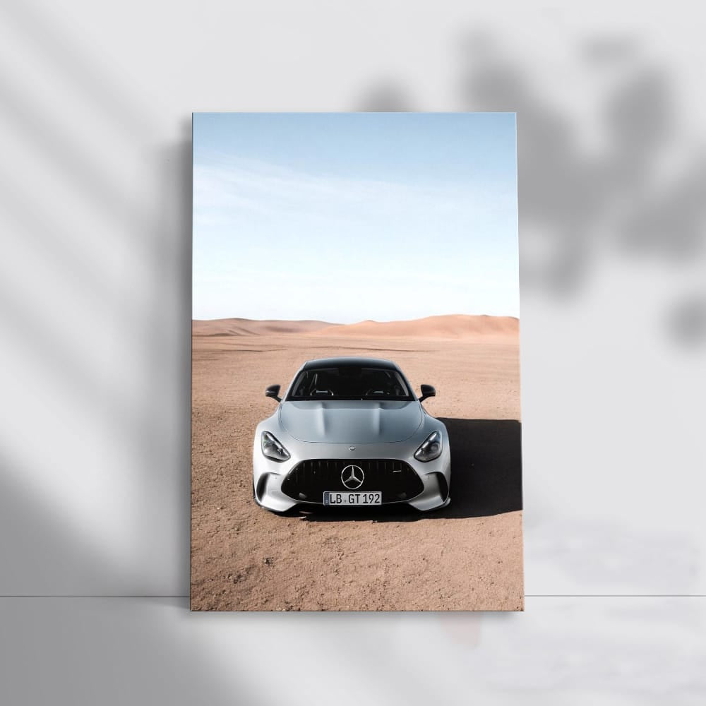 Mercedes-AMG GT Roaring Through Desert - Power and Elegance