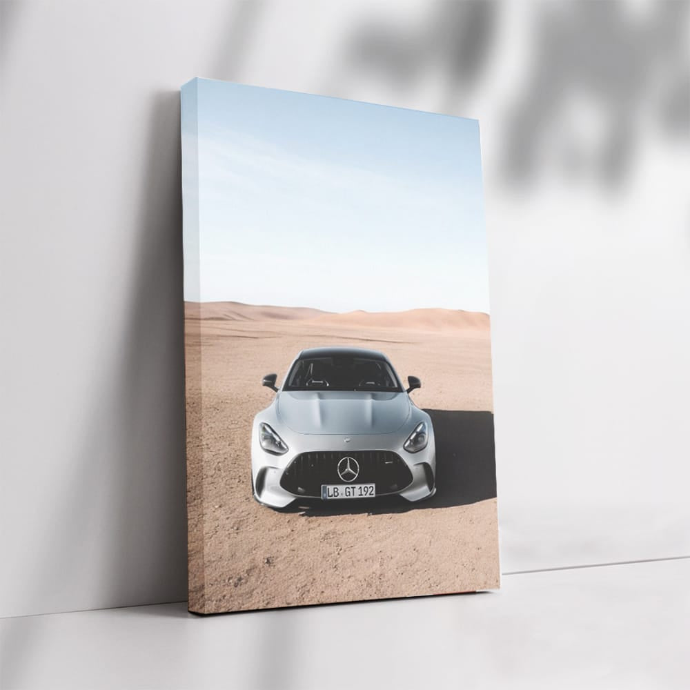 Mercedes-AMG GT Roaring Through Desert - Power and Elegance