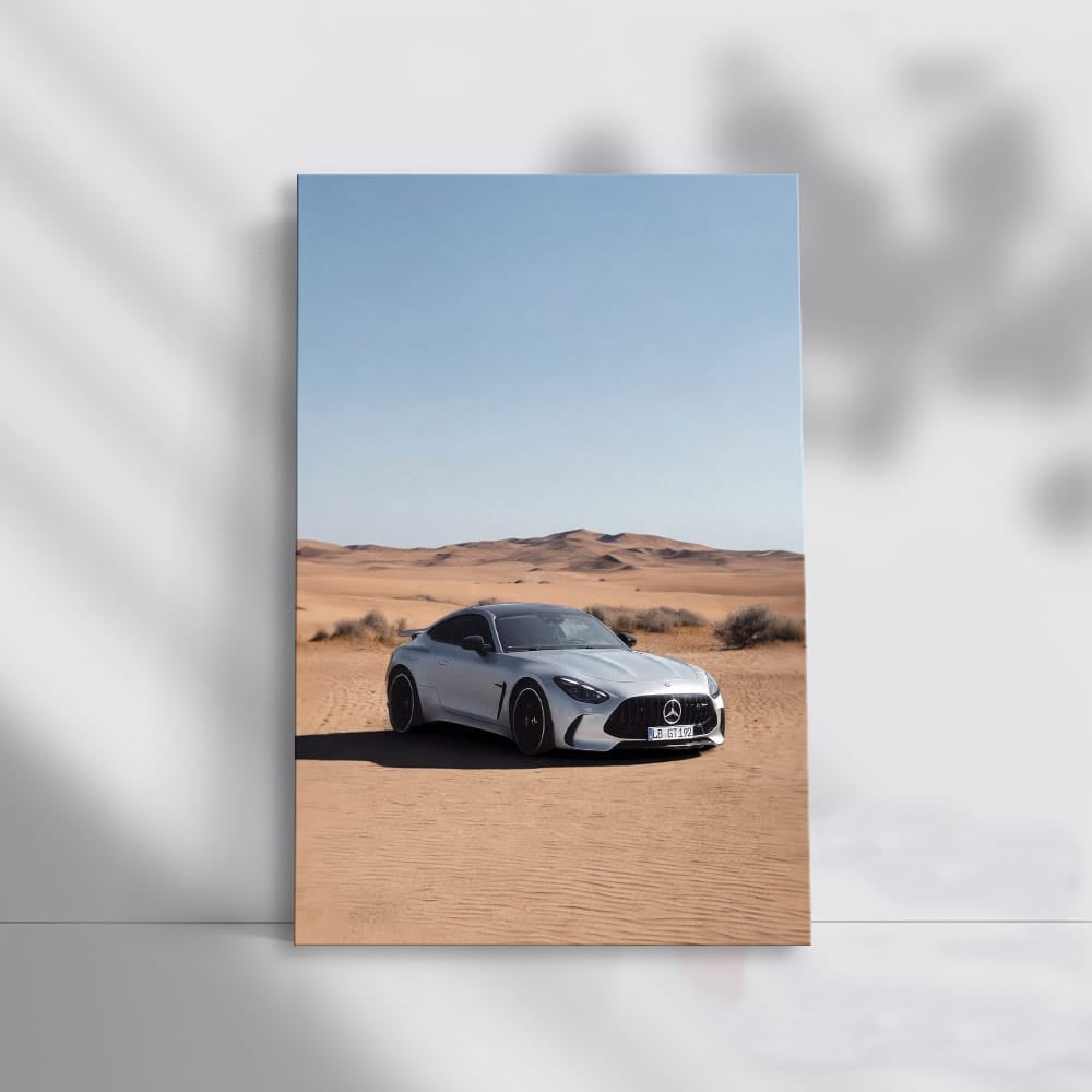 Mercedes-AMG GT Roars Through Desert - Power and Precision