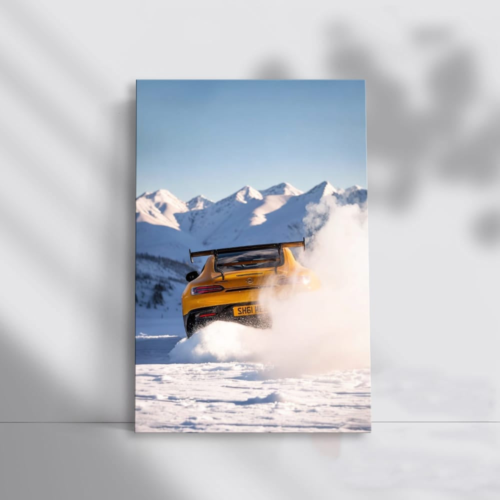 Mercedes-AMG GT Conquers Snowy Mountains - Winter Beast