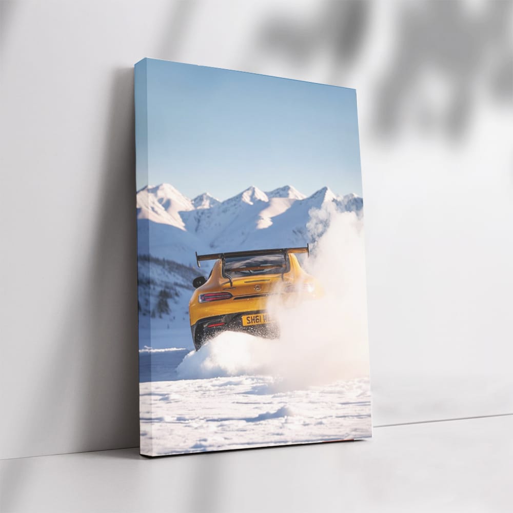 Mercedes-AMG GT Conquers Snowy Mountains - Winter Beast
