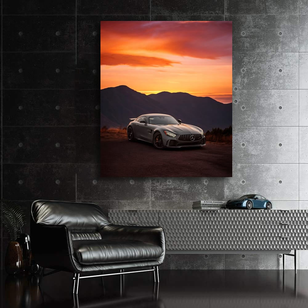 Mercedes-AMG GT R at Sunset - Ultimate Driving Machine