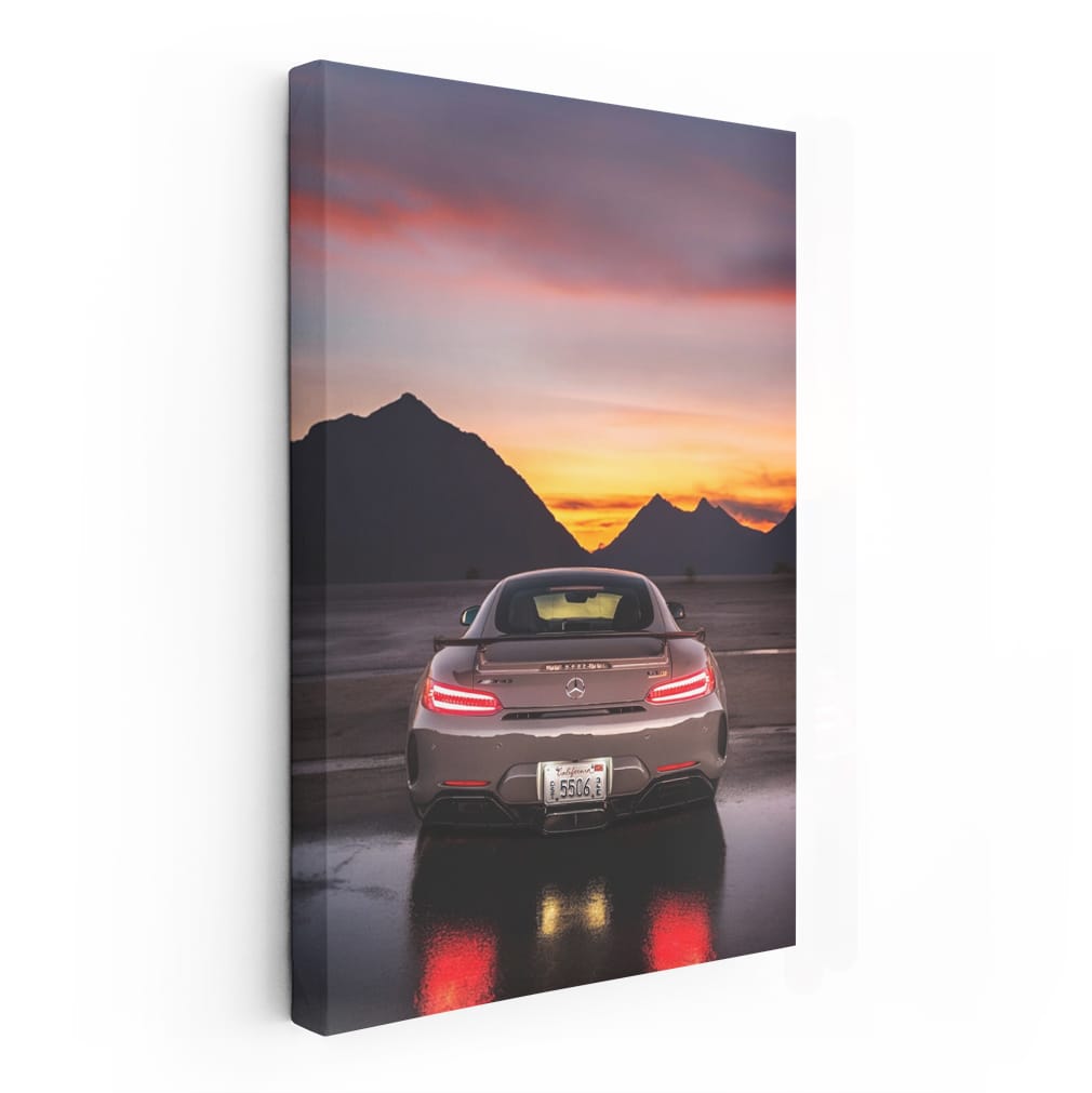 Mercedes-AMG GT R at Sunset - Icon of Speed and Style