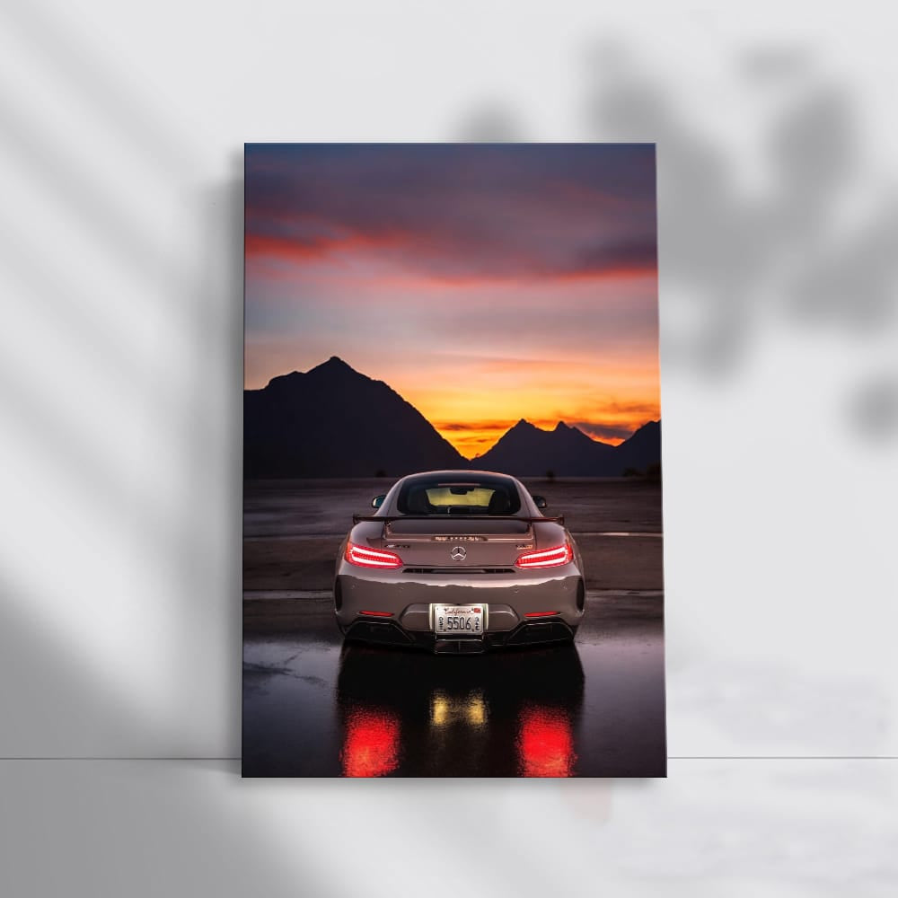 Mercedes-AMG GT R at Sunset - Icon of Speed and Style