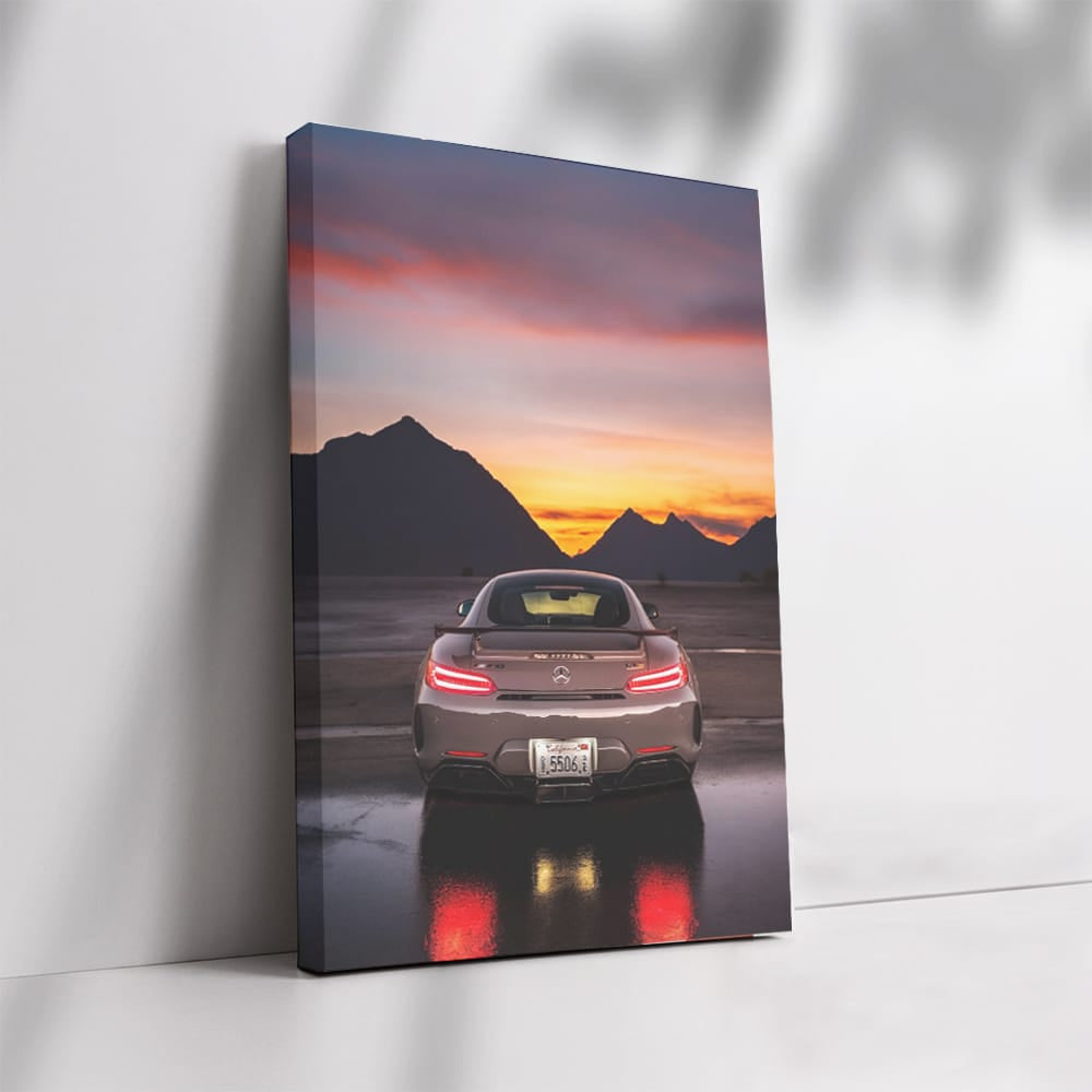 Mercedes-AMG GT R at Sunset - Icon of Speed and Style