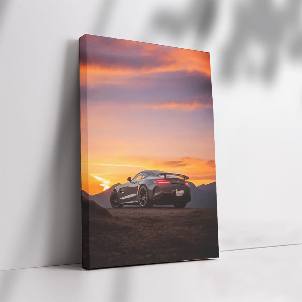 Mercedes-AMG GT R at Sunset - Power and Elegance Unleashed