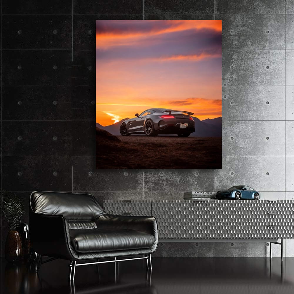 Mercedes-AMG GT R at Sunset - Power and Elegance Unleashed