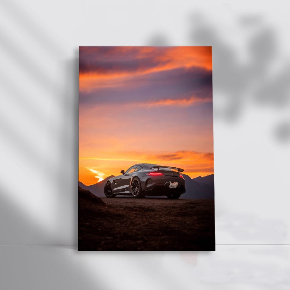 Mercedes-AMG GT R at Sunset - Power and Elegance Unleashed