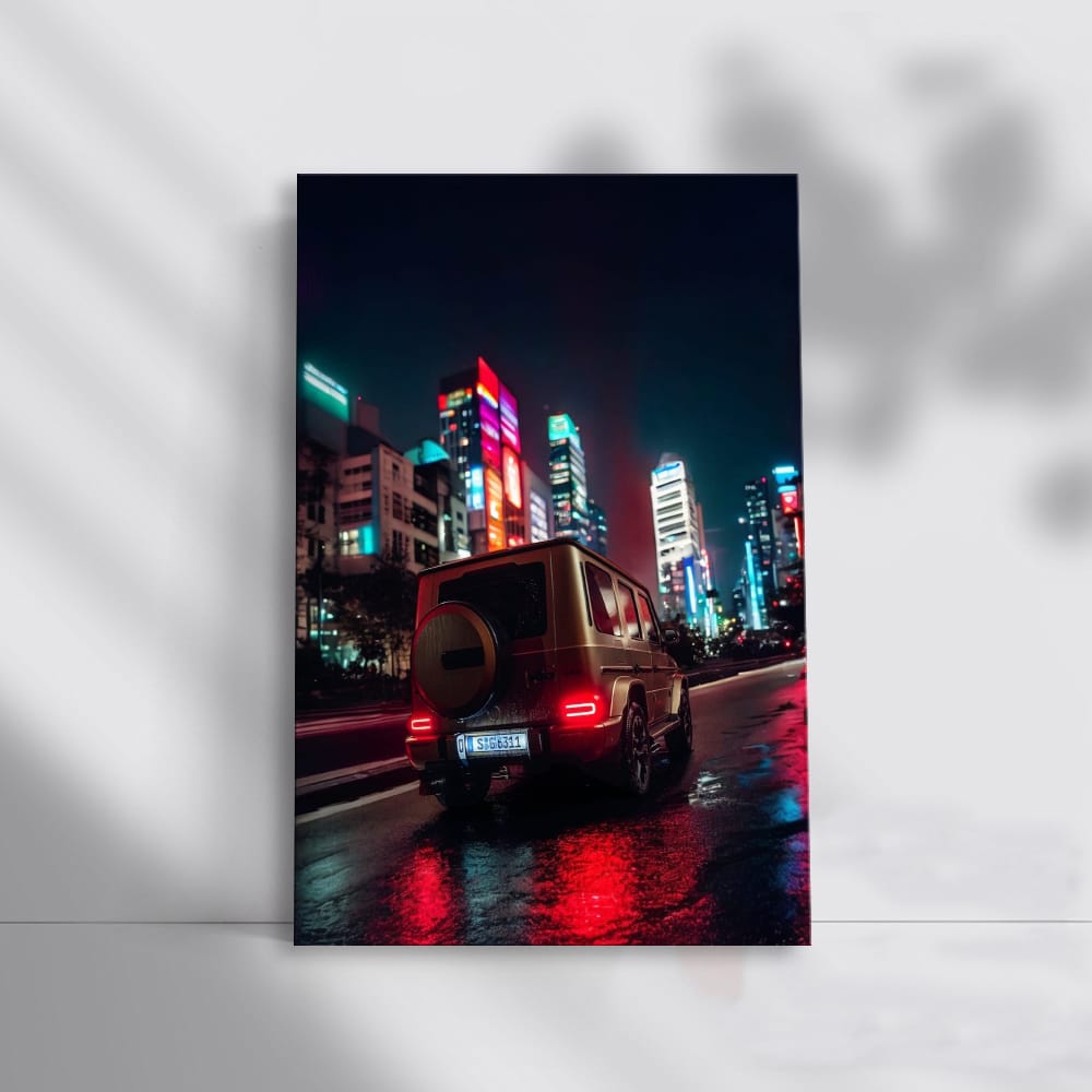 Mercedes-AMG G 63 in Night City - Power and Prestige