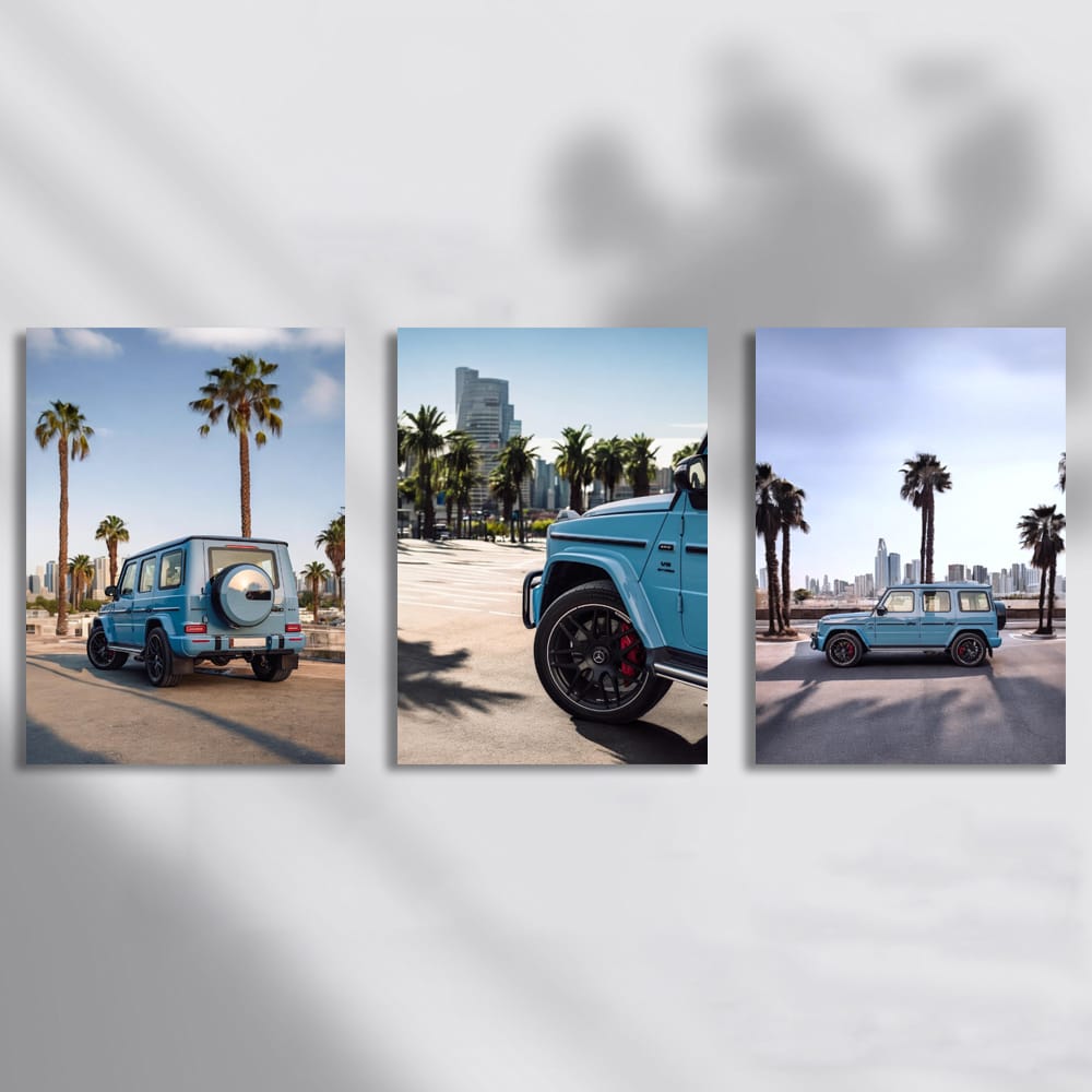 Mercedes-AMG G 63 Under The Palm Trees Set of 3