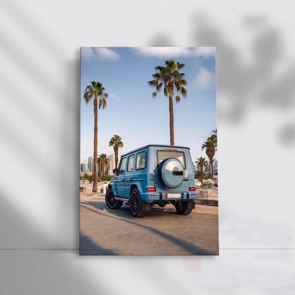 Mercedes-AMG G 63 Beneath Palm Trees - Luxurious Powerhouse