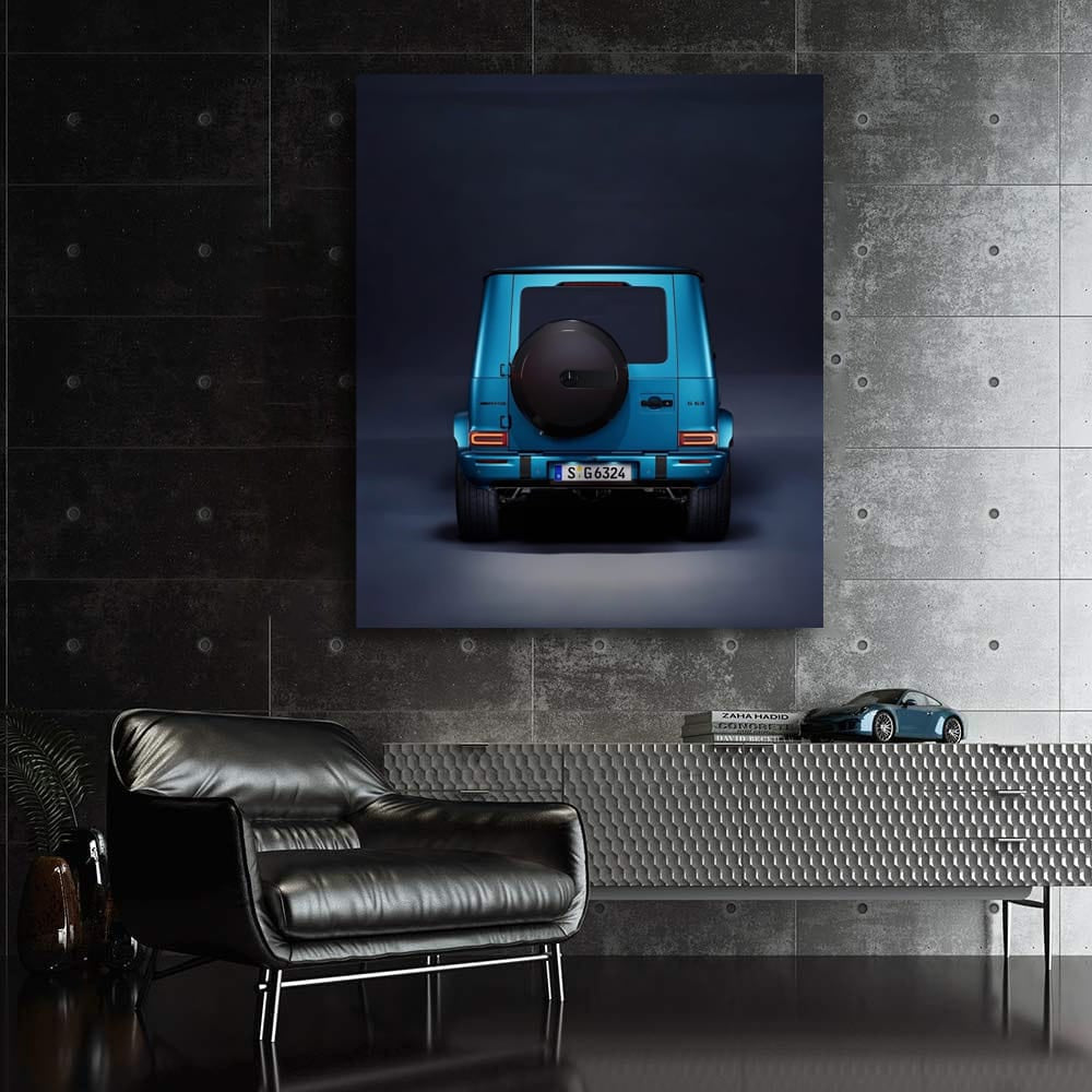 Mercedes-AMG G 63 in Blue - Urban Elegance and Power