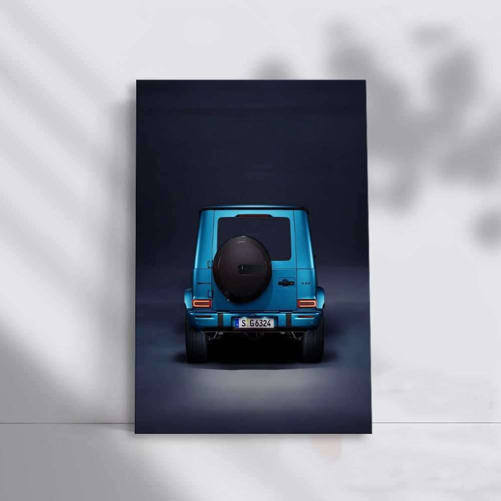 Mercedes-AMG G 63 in Blue - Urban Elegance and Power