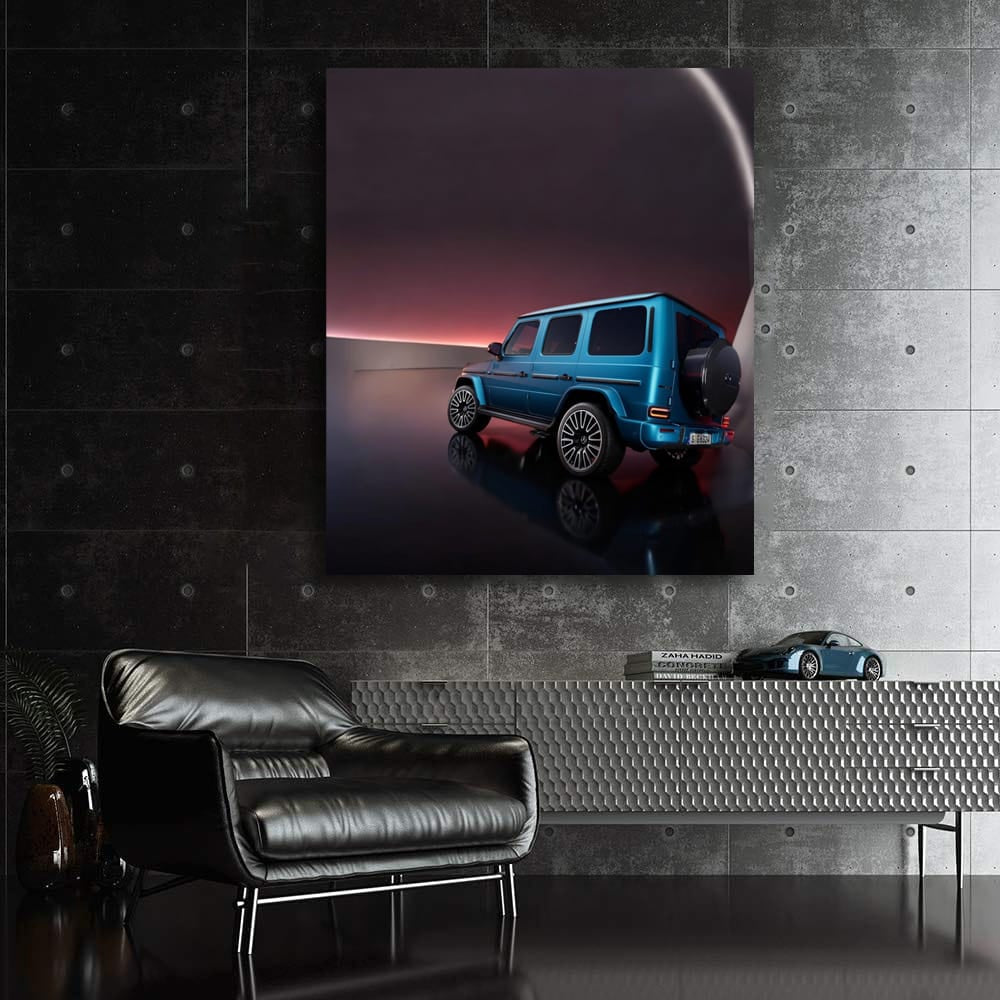 Mercedes-AMG G 63 in Blue - Luxury SUV Powerhouse