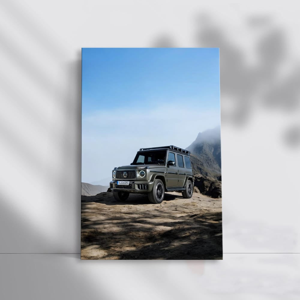 Mercedes-AMG G 63 in Green: Mountain Adventure Beast