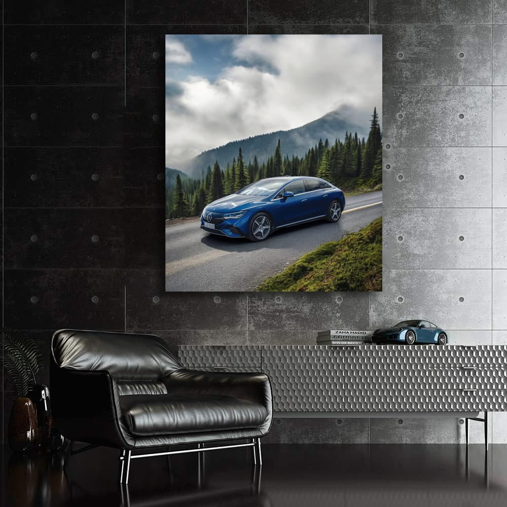 Mercedes-Benz EQE 500 4MATIC: Mountain Adventure Elegance