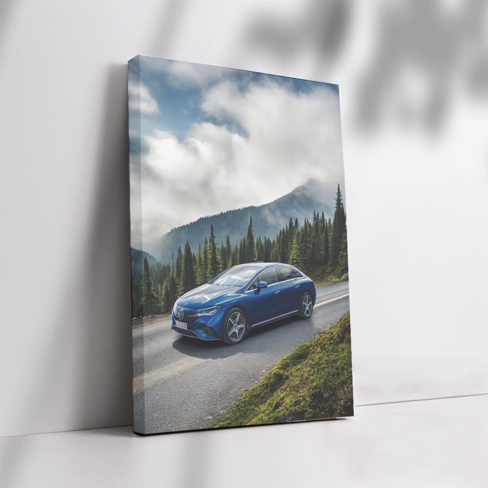 Mercedes-Benz EQE 500 4MATIC: Mountain Adventure Elegance