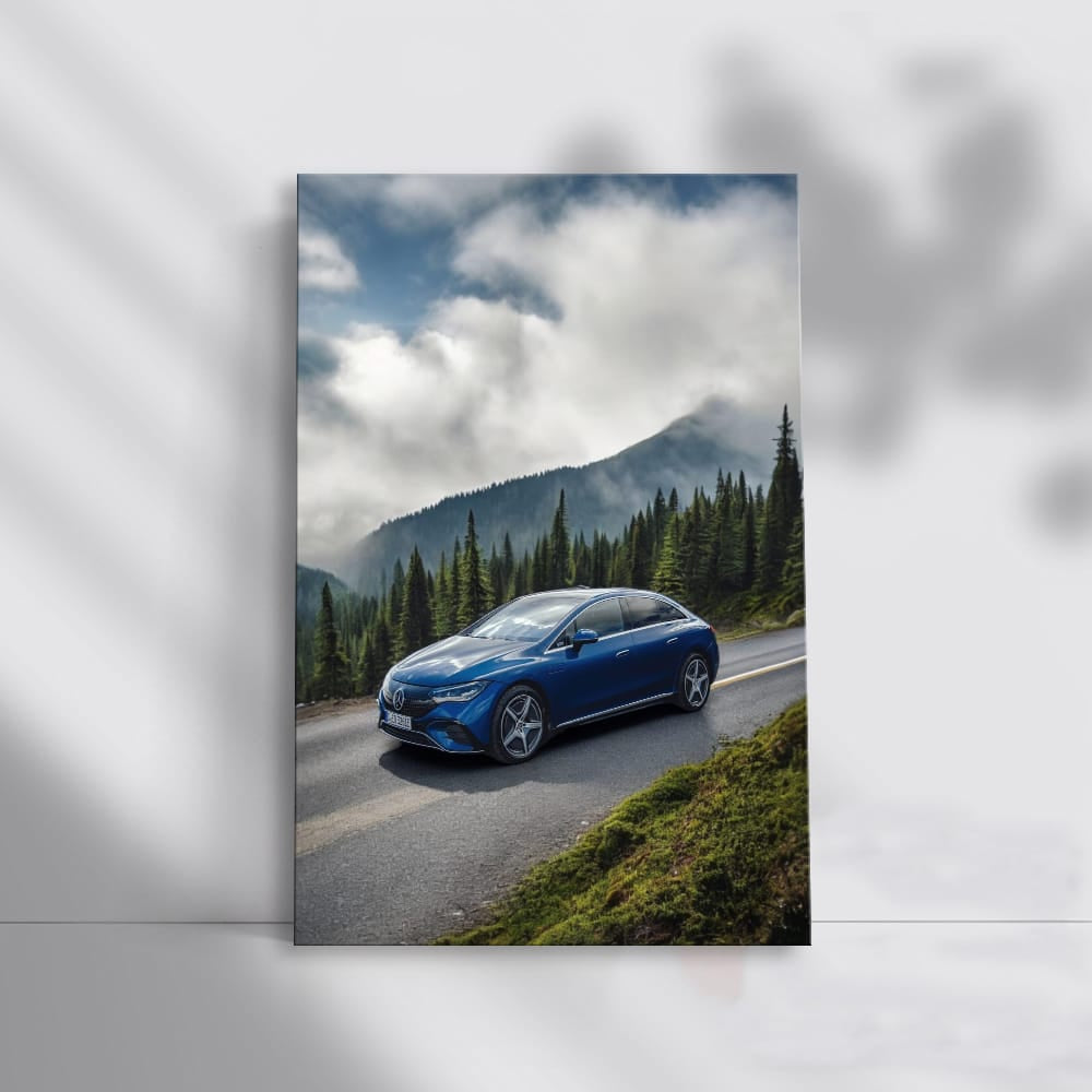 Mercedes-Benz EQE 500 4MATIC: Mountain Adventure Elegance