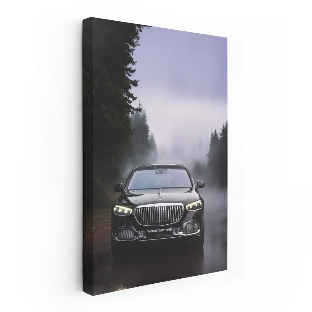 Mercedes-Maybach S680: Mountain Rain Majesty - Luxurious Elegance