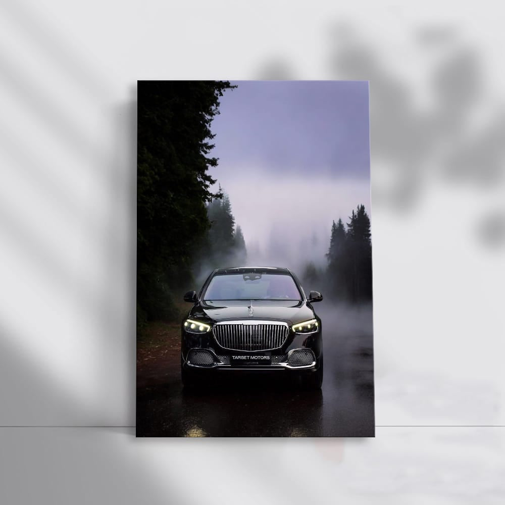 Mercedes-Maybach S680: Mountain Rain Majesty - Luxurious Elegance