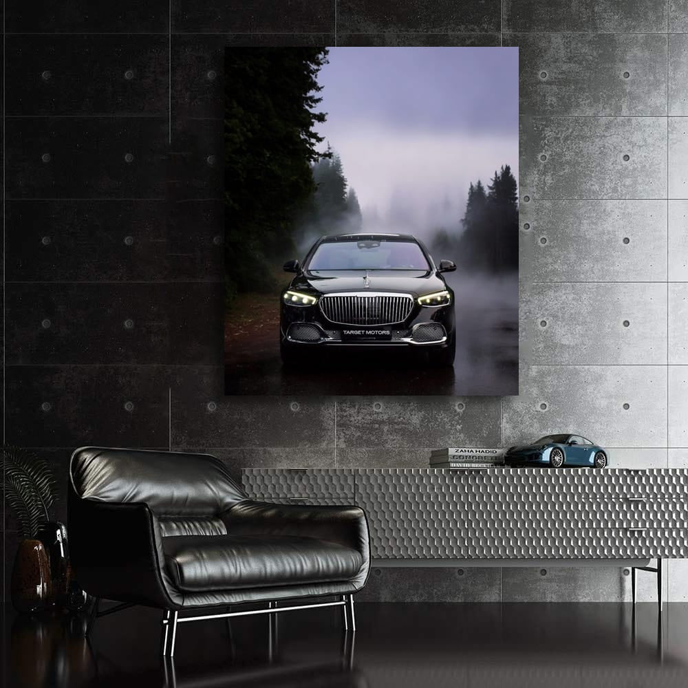 Mercedes-Maybach S680: Mountain Rain Majesty - Luxurious Elegance
