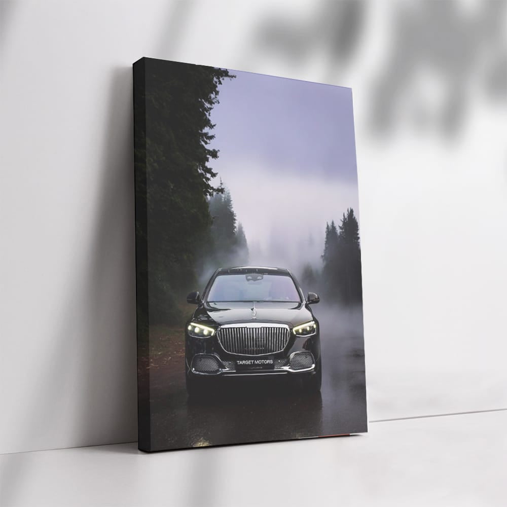 Mercedes-Maybach S680: Mountain Rain Majesty - Luxurious Elegance