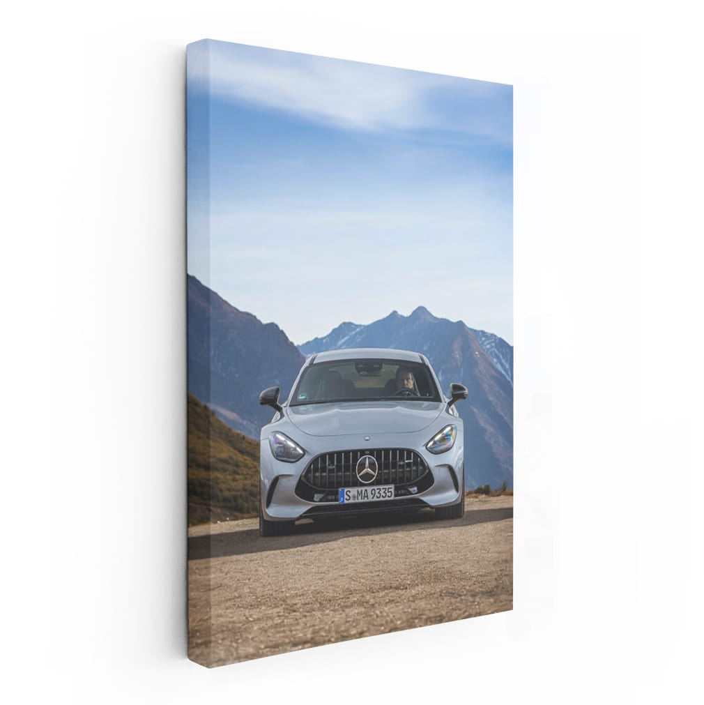 2024 Mercedes GT Coupe in Mountains - Sleek Power Unleashed