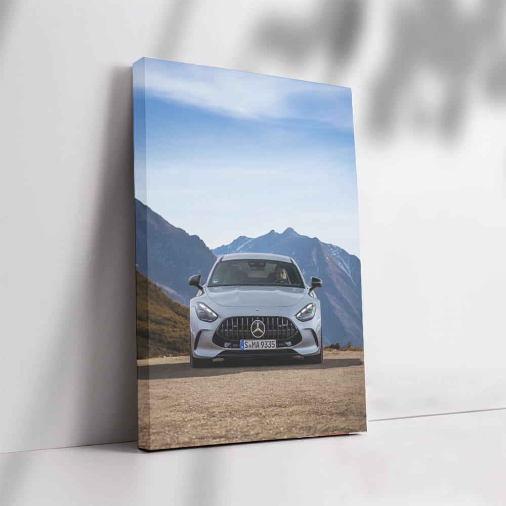2024 Mercedes GT Coupe in Mountains - Sleek Power Unleashed