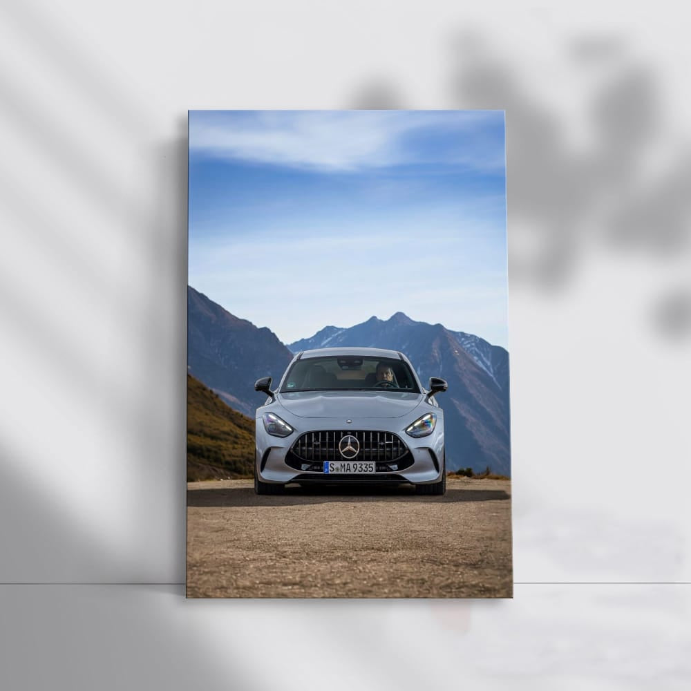 2024 Mercedes GT Coupe in Mountains - Sleek Power Unleashed