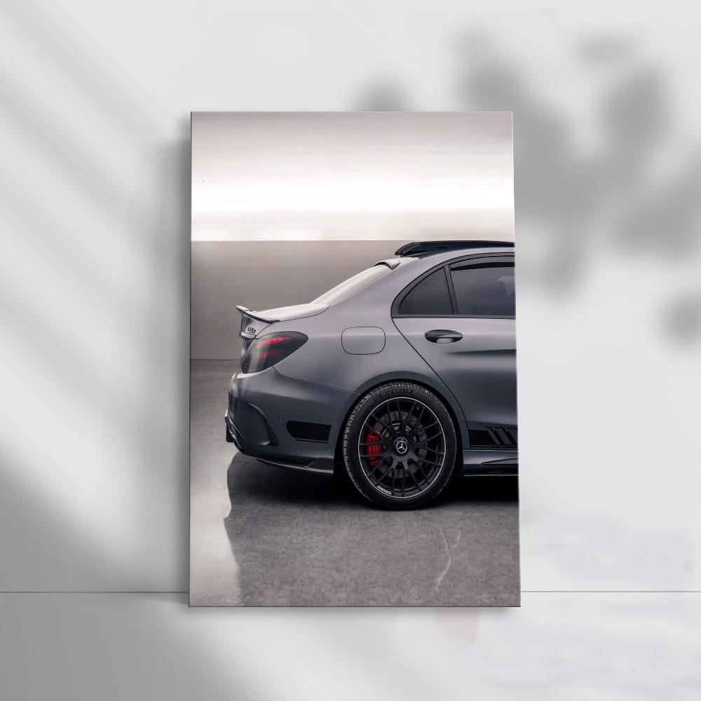 Mercedes AMG C63s in Underground Parking - Power and Elegance