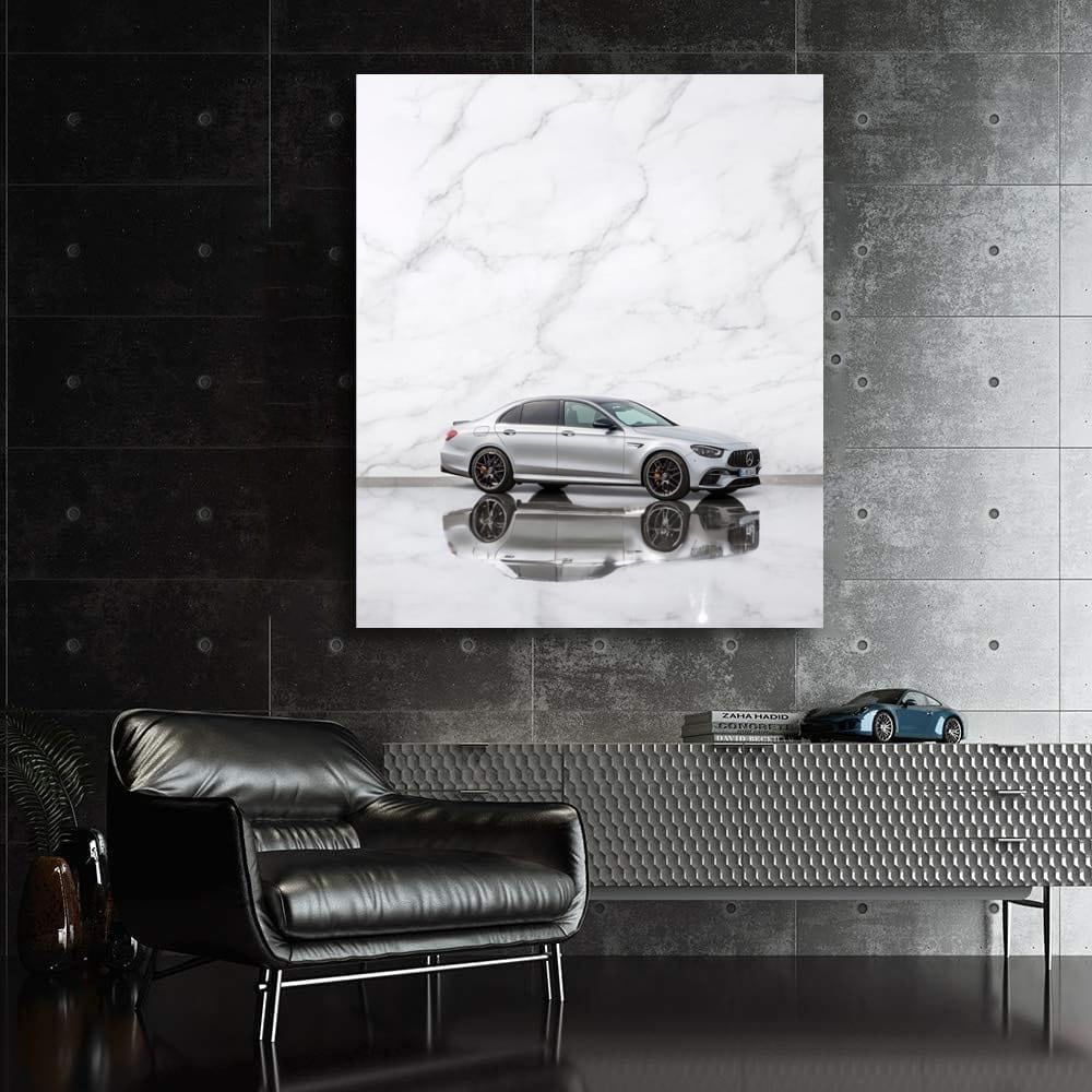 Mercedes Amg E63 S Marbl Wall Art