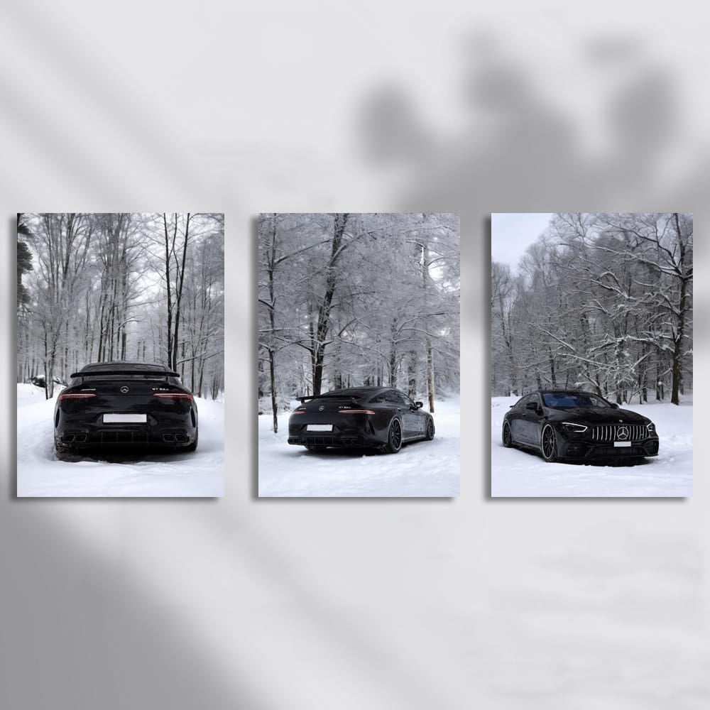 Mercedes AMG GT63 Winter Set of 3