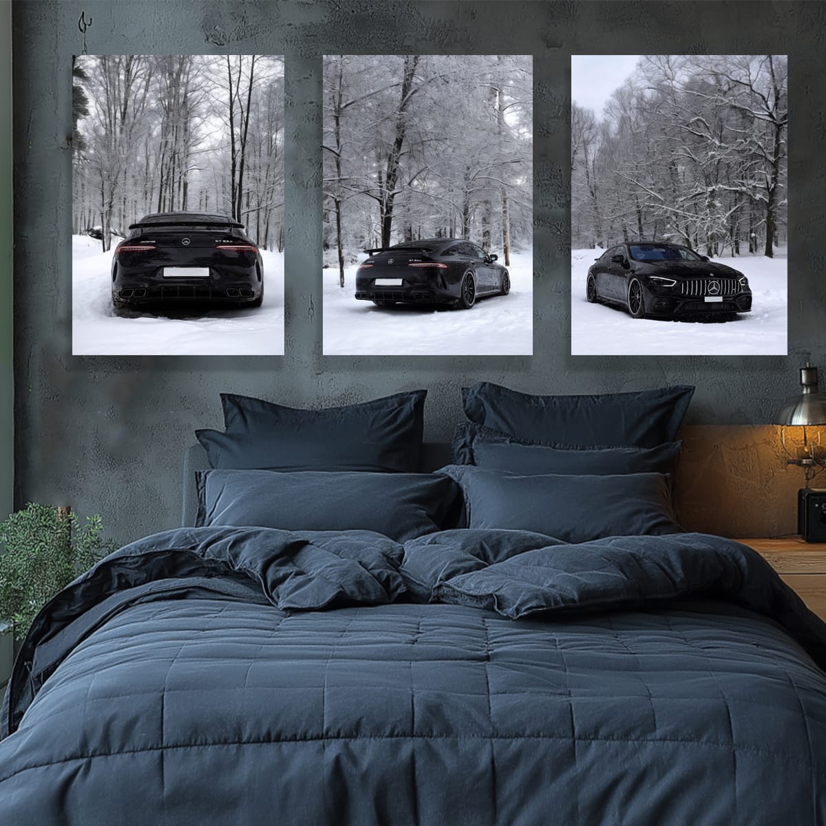 Mercedes AMG GT63 Winter Set of 3