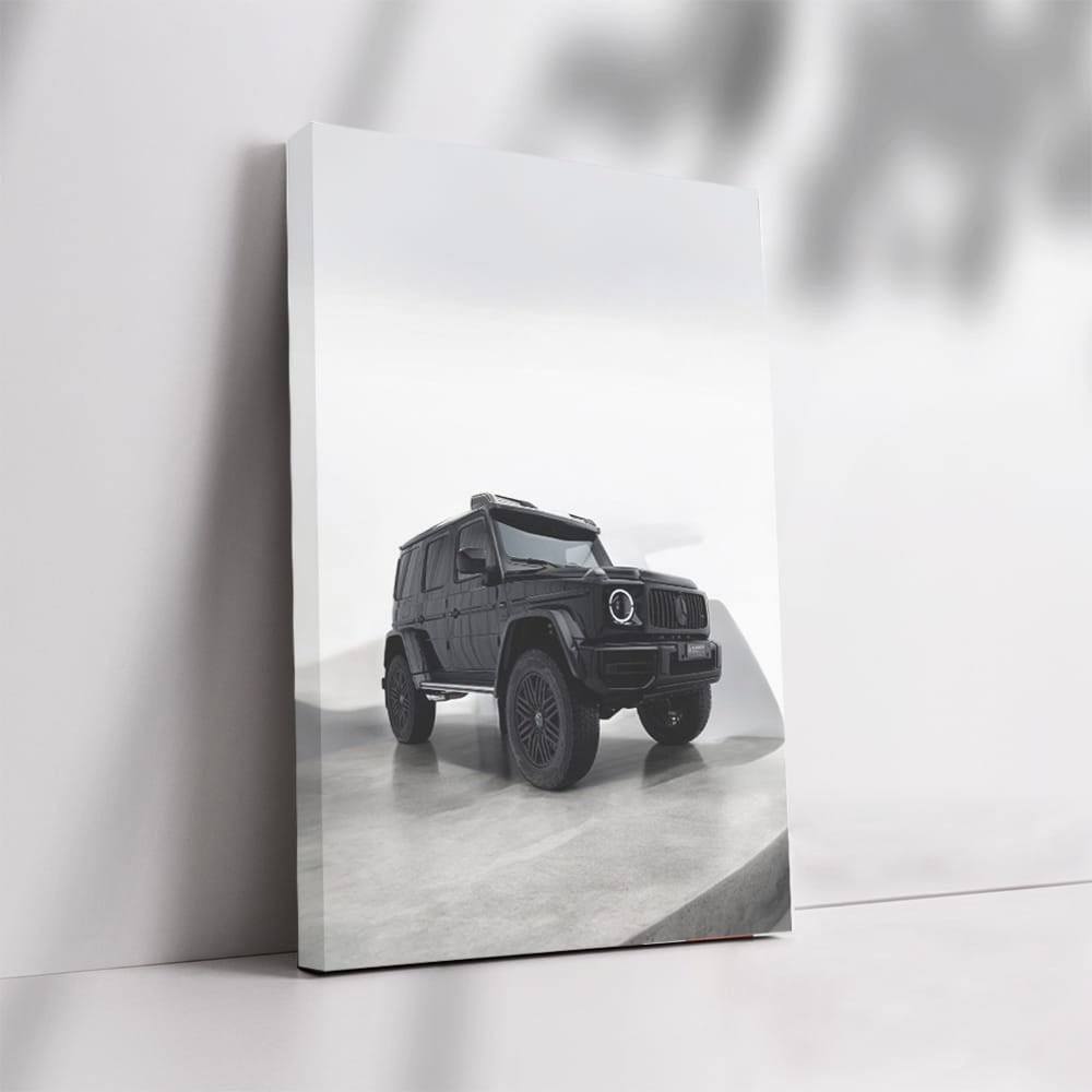 Stealthy Mercedes G63 4x4 Parking - Bold Elegance