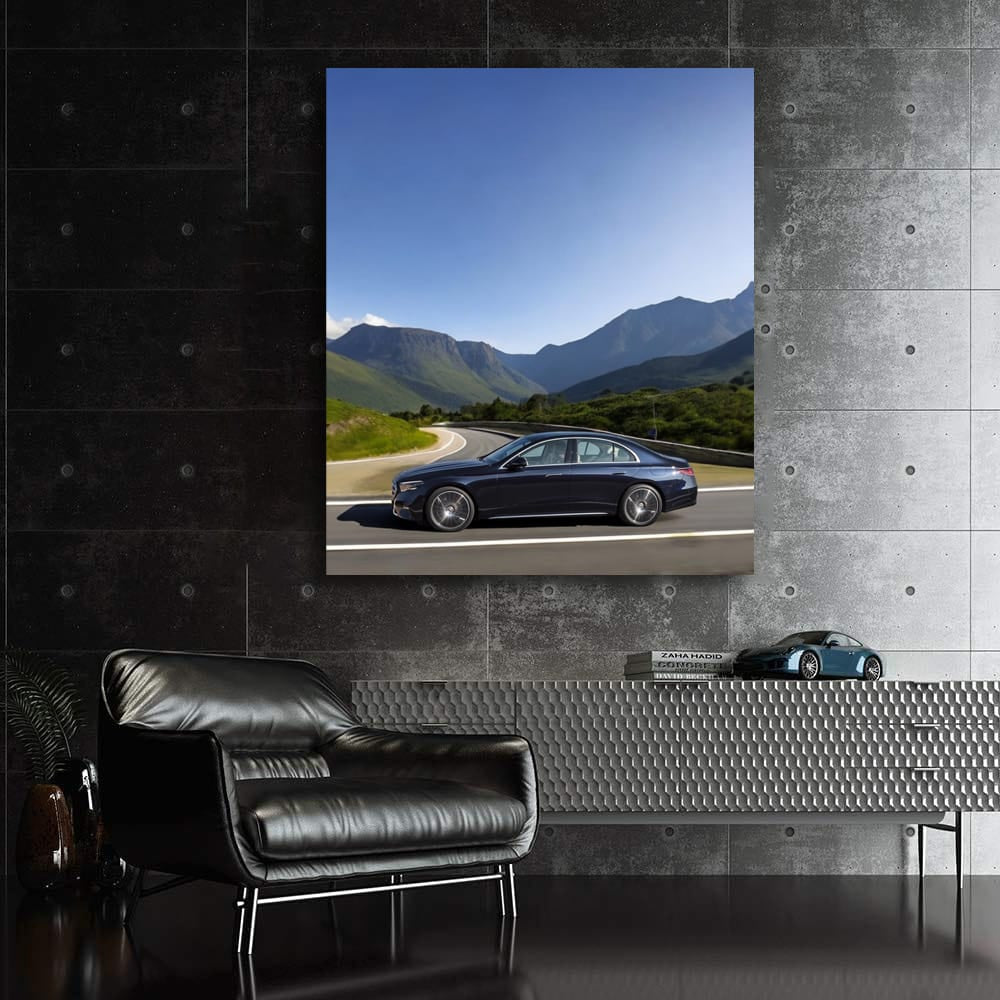 Mercedes E-Class Exploring Mountains - Luxury in Motion
