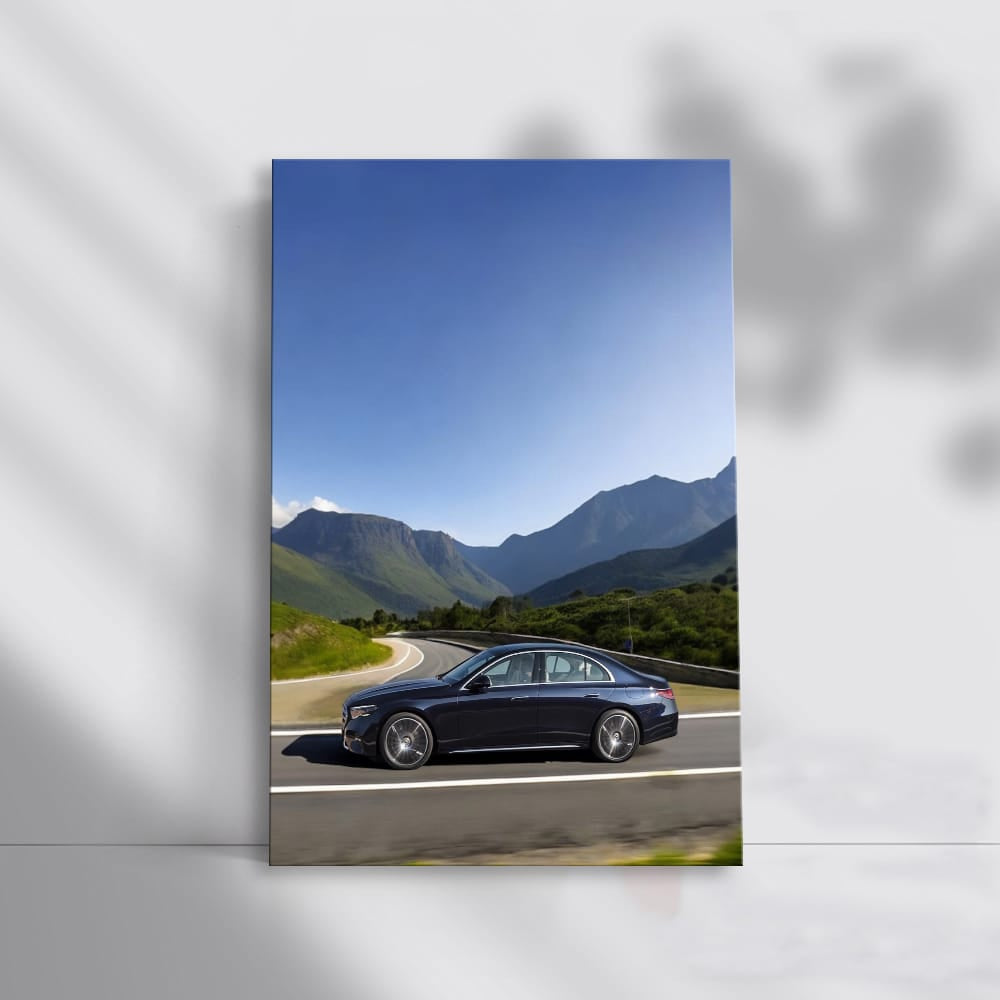 Mercedes E-Class Exploring Mountains - Luxury in Motion