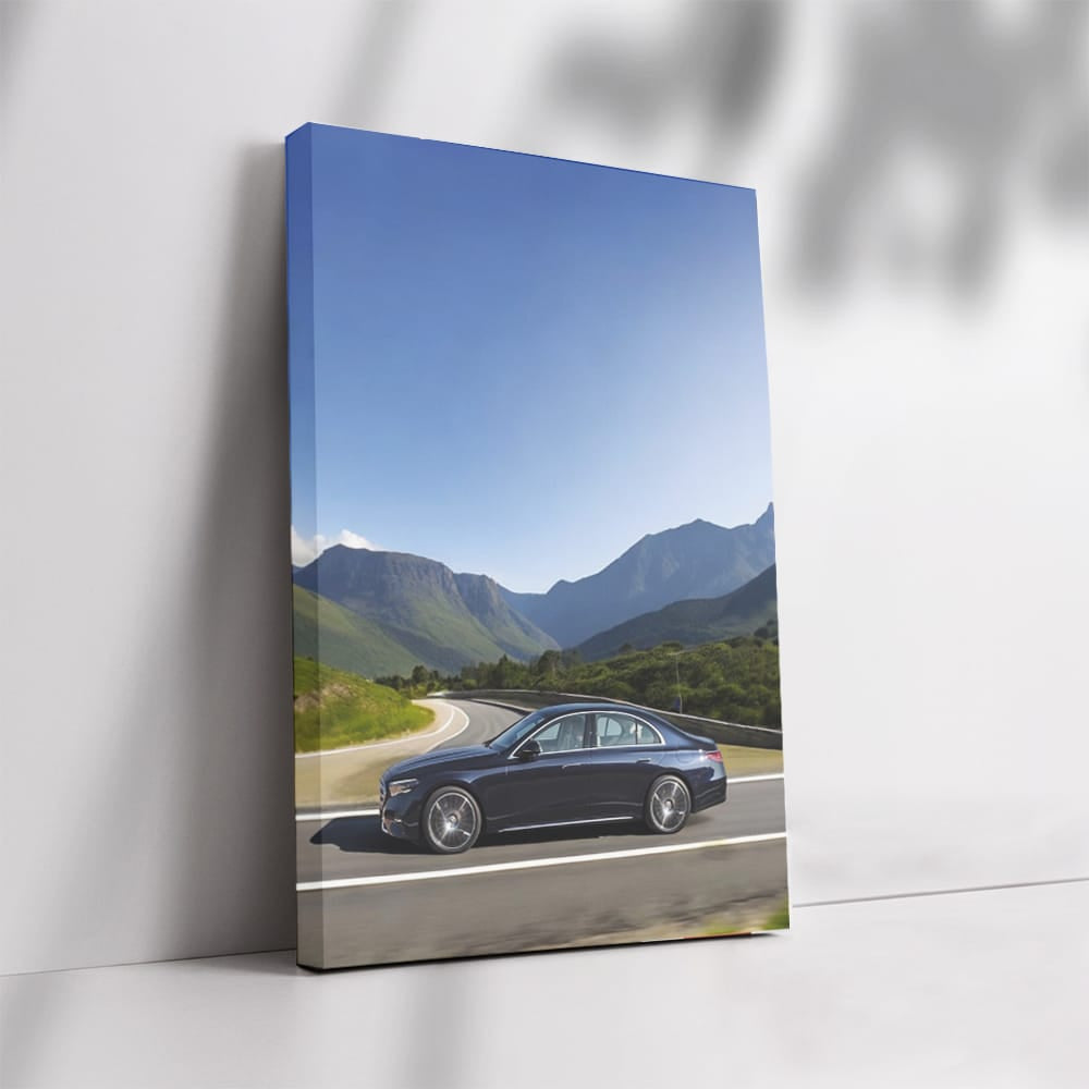 Mercedes E-Class Exploring Mountains - Luxury in Motion